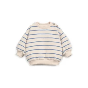 Play Up baby striped jersey sweater watercolor