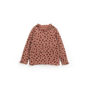 Play Up printed rib shirt maria