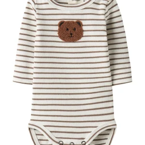 Lil' Atelier Baby Tonto Tor romper Coconut Milk